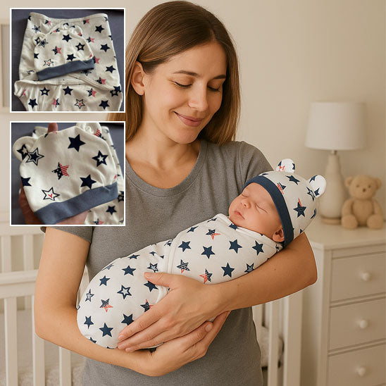 couette-bébé-ensemble-emmaillotage-ensemble-complet