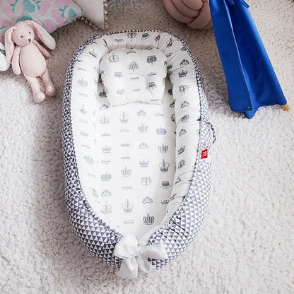 Reducteur-de-lit-bebe-nidportablebebe-couronne-haute-qualiter
