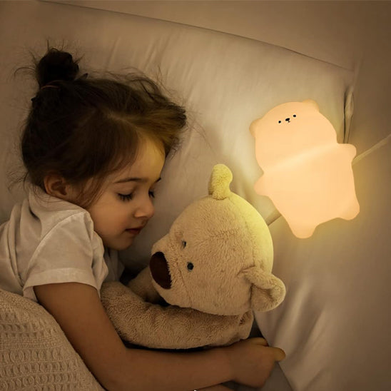 bébé-veilleuse-ours-couché-sommeil-récupérateur