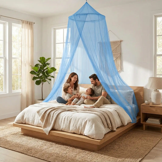 Ciel de lit | Cocon Protecteur | Bleu Ciel