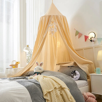 ciel-de-lit-enfant-khaki-haute-qualité
