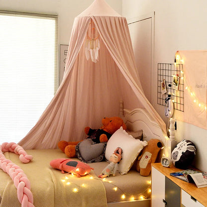 ciel-de-lit-enfant-rose-installation-facile