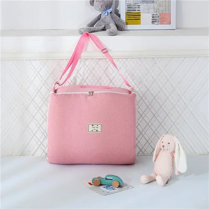 cocon-bébé-blanc-savane-rose-compact-pratique