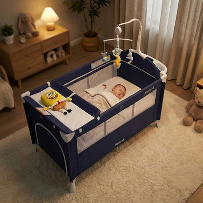 Berceau Cododo | LitPangDube™ | Bleu Marine