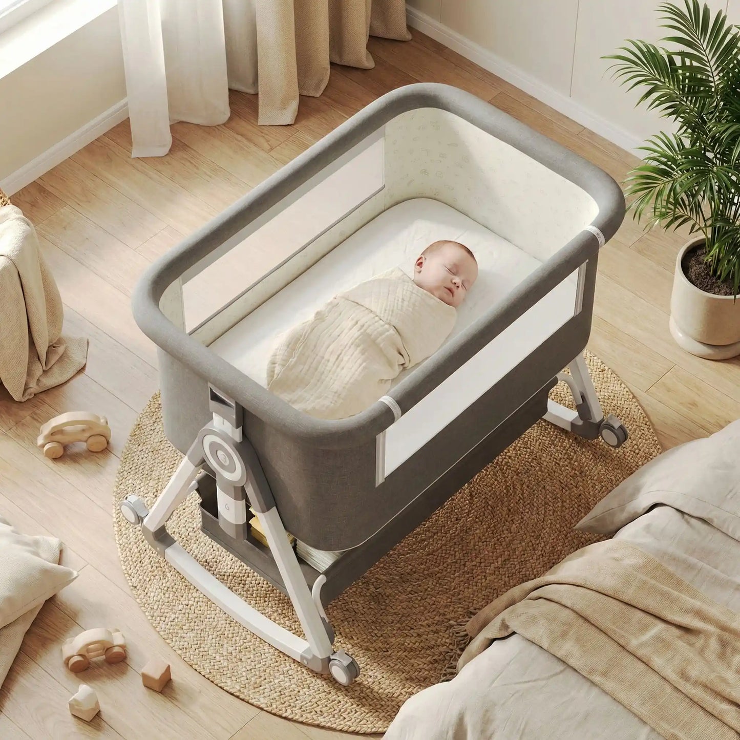 Lit Bébé Cododo | MobiloDodo | Gris