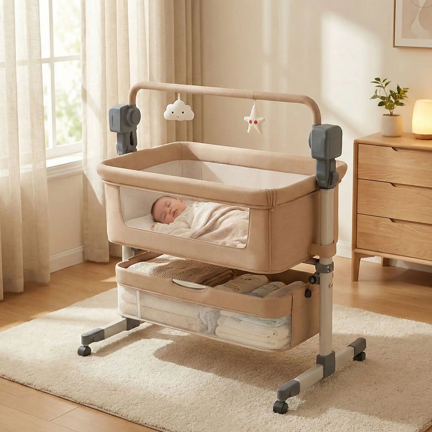 lit-cododo-brun-pale-sécuritaire-confortable