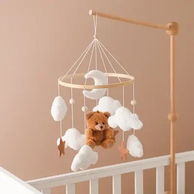 mobile-pour-bébé-ourson-stimulant-amusant