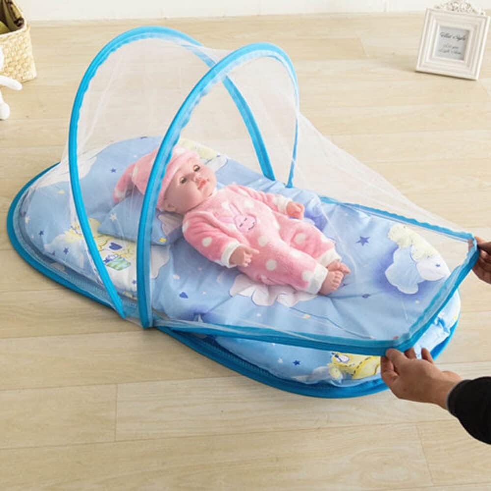 moustiquaire-lit-bebe-sleepnest-bleu