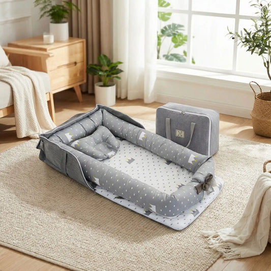 nid-bébé-gris-couronne-gris-qualité-supérieur