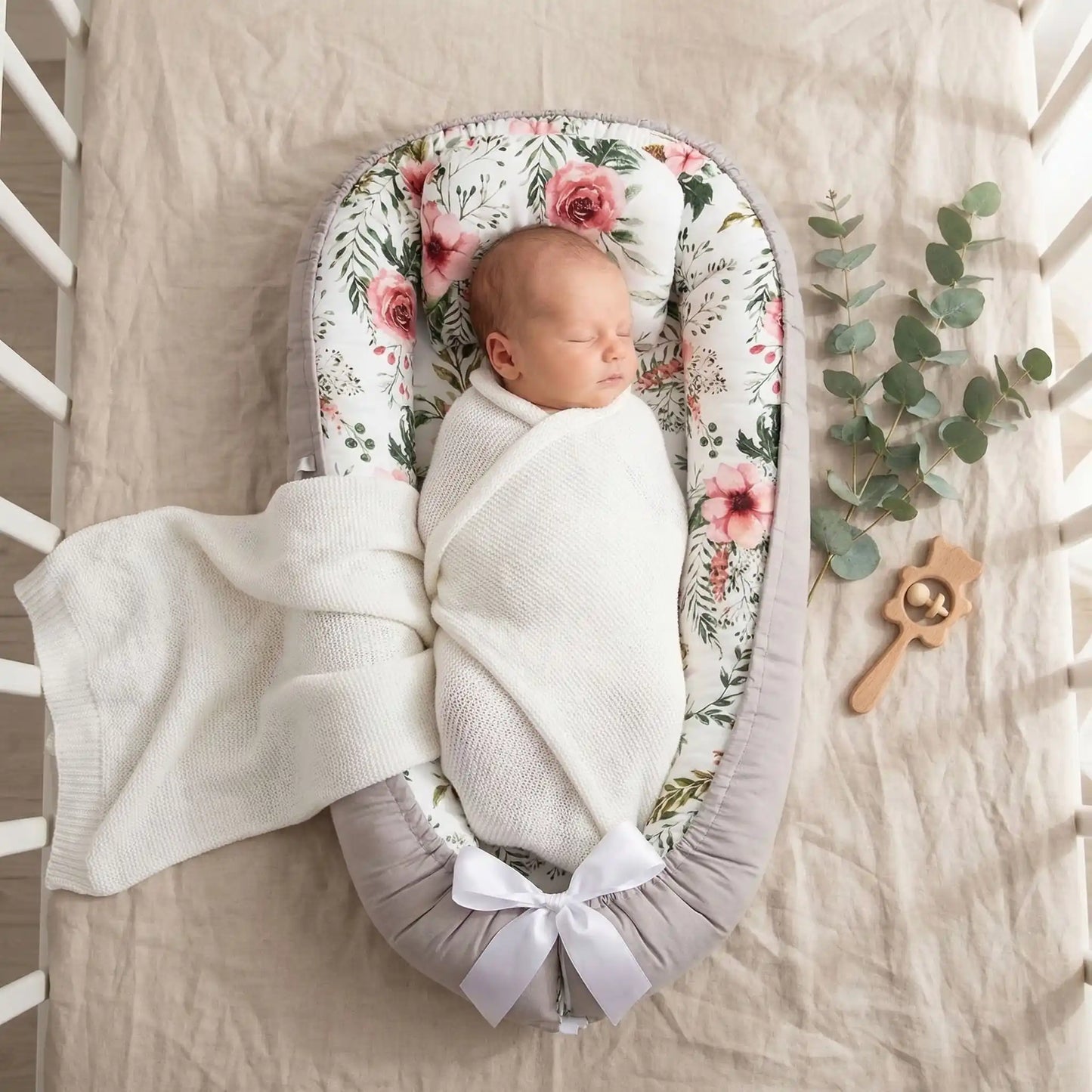 réducteur-de-lit-nidportablebebe-fleurs-sommeil-réparateur