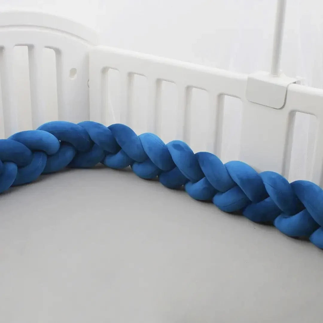 tresse-de-lit-bleu-marin-qualité-supérieur