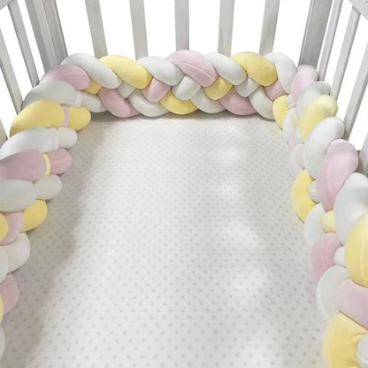 tresse-de-lit-cozyknot-rose-jaune-couleur-vive