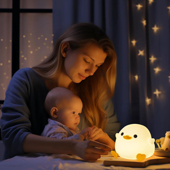 veilleuse-bébé-petit-canard-stimulante